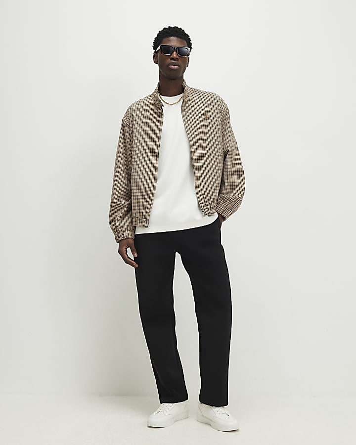 White Oversized Fit Monogram T-Shirt