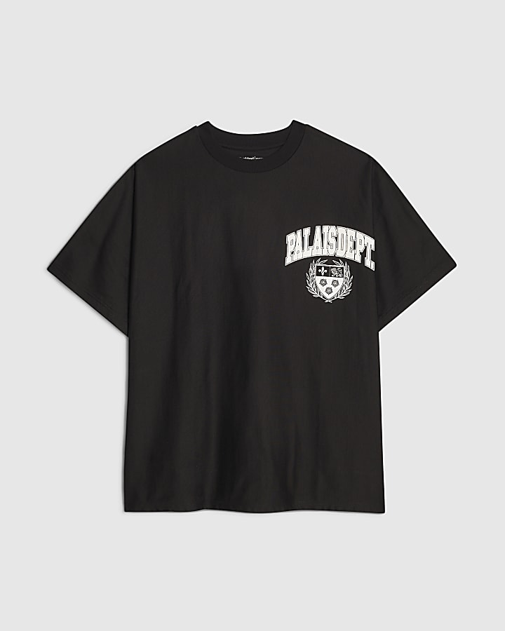 Black Oversized Fit Palais Dept T-Shirt