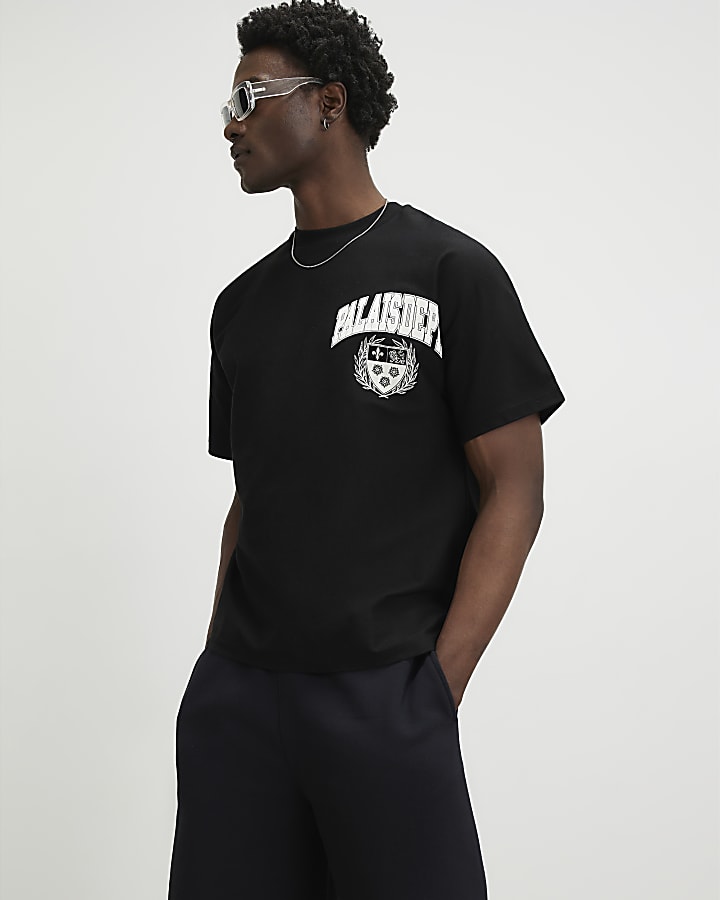 Black Oversized Fit Palais Dept T-Shirt