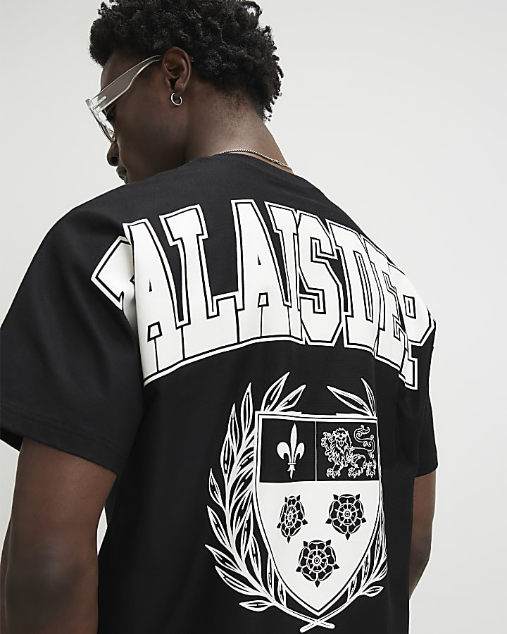 Black Oversized Fit Palais Dept T-Shirt