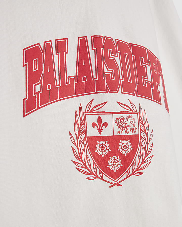 White Oversized Fit Palais Dept T-Shirt
