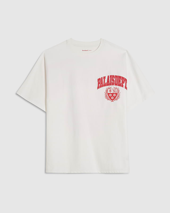 White Oversized Fit Palais Dept T-Shirt