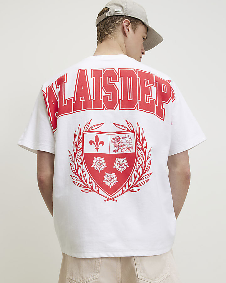 White Oversized Fit Palais Dept T-Shirt
