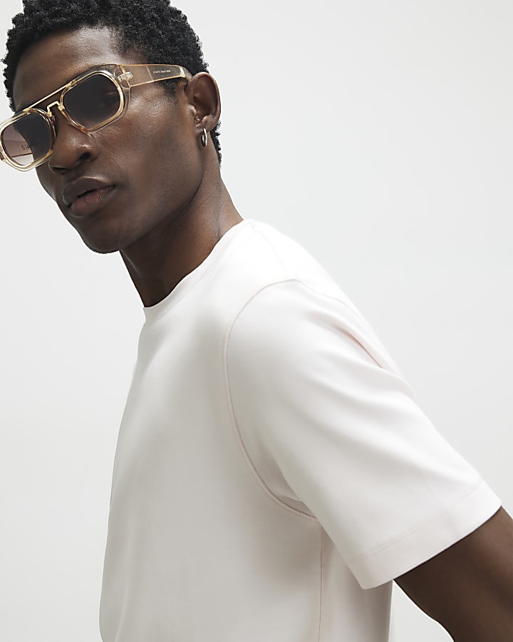 Pink Slim Fit T-Shirt