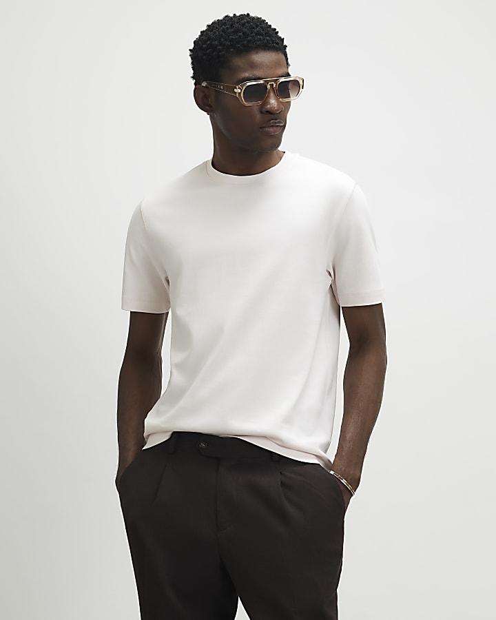 Pink Slim Fit T-Shirt