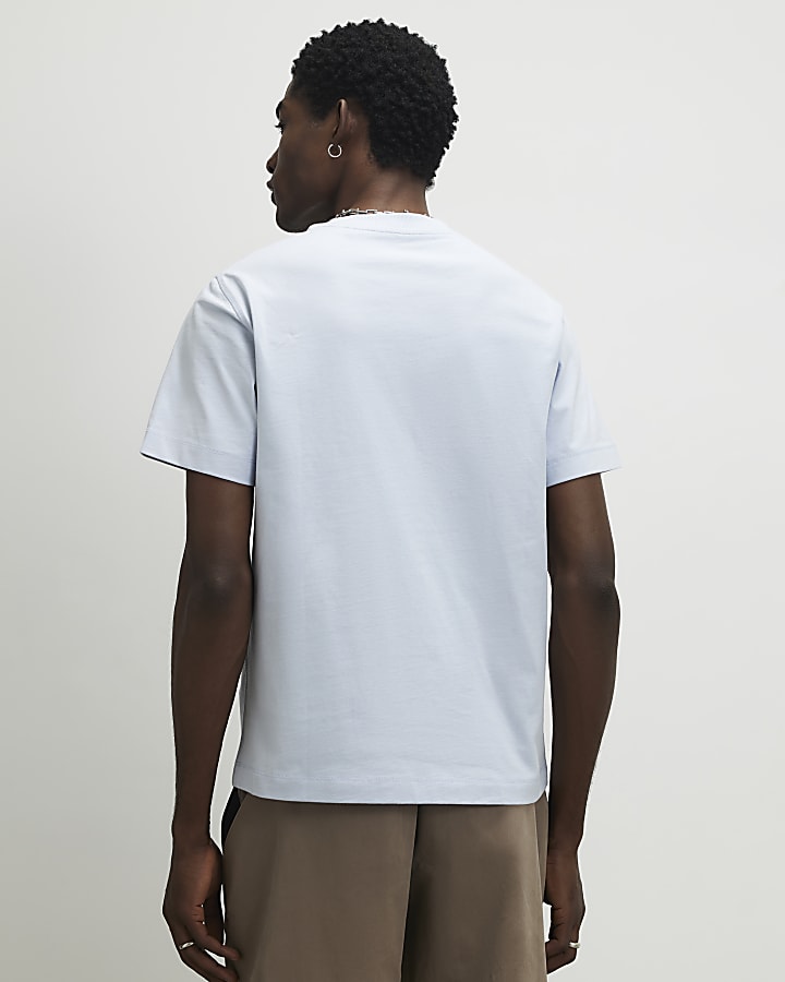 Blue Regular Fit T-Shirt