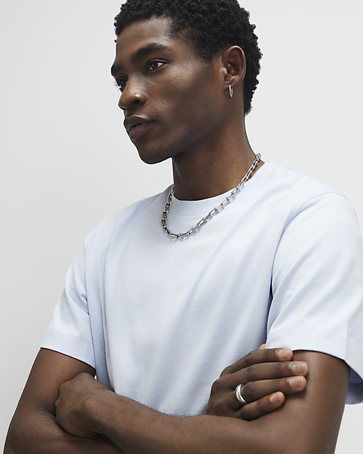 Blue Regular Fit T-Shirt