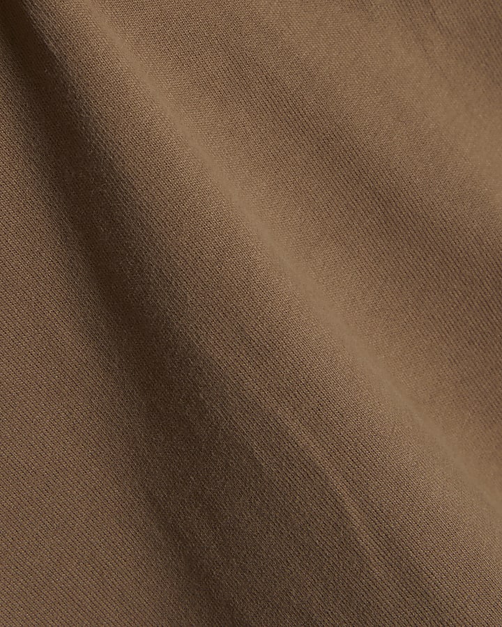 Brown Regular Fit T-Shirt