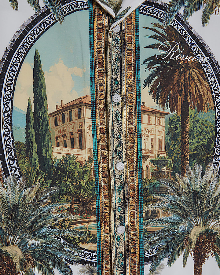 Green Riviera Palm Tree Shirt