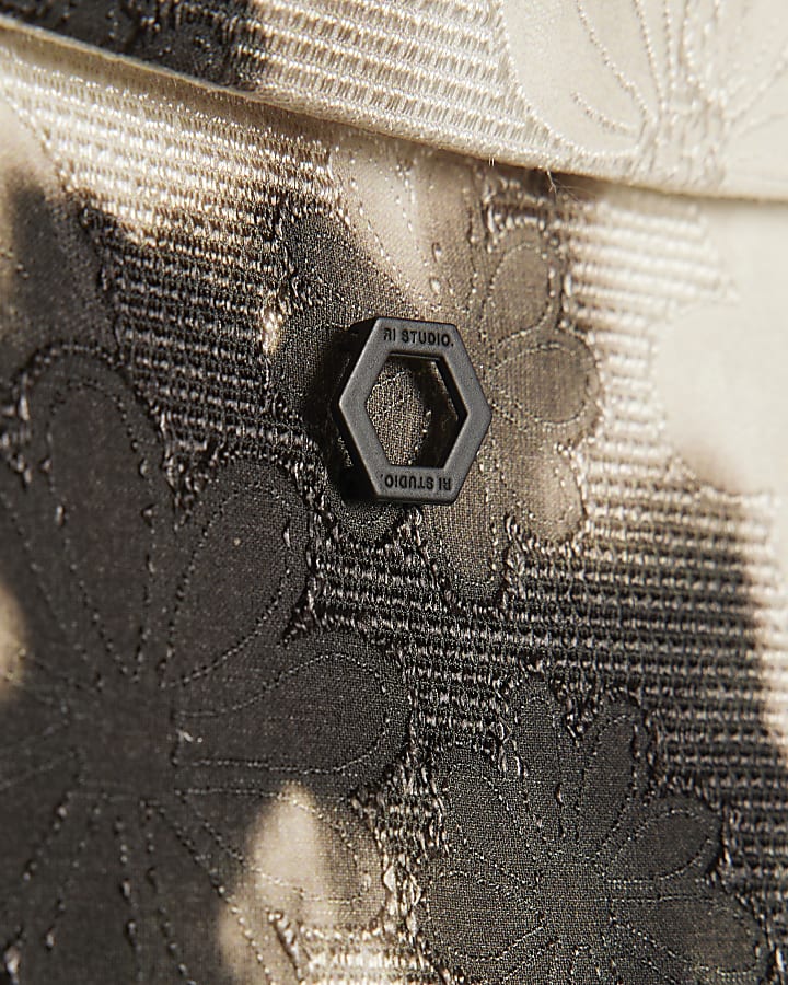 Black RI Studio Floral Shirt