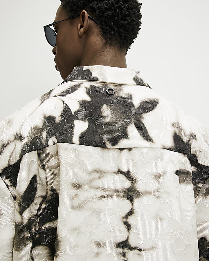 Black RI Studio Floral Shirt