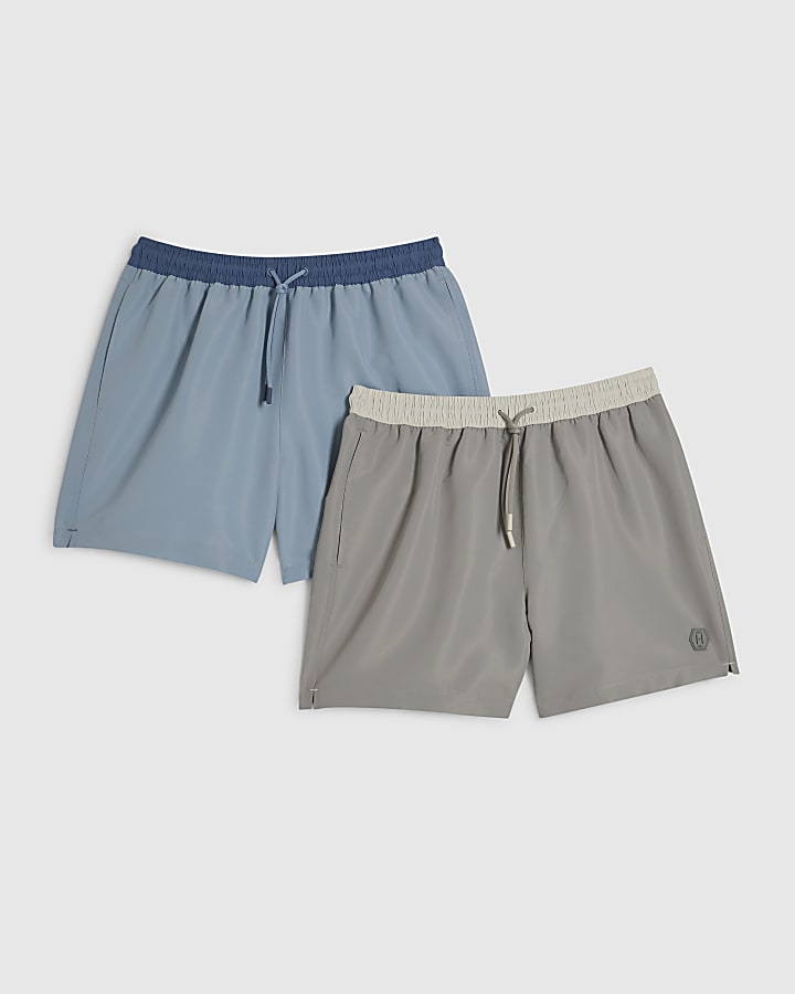 Multi Colour Multipack Of 2 Swim Shorts