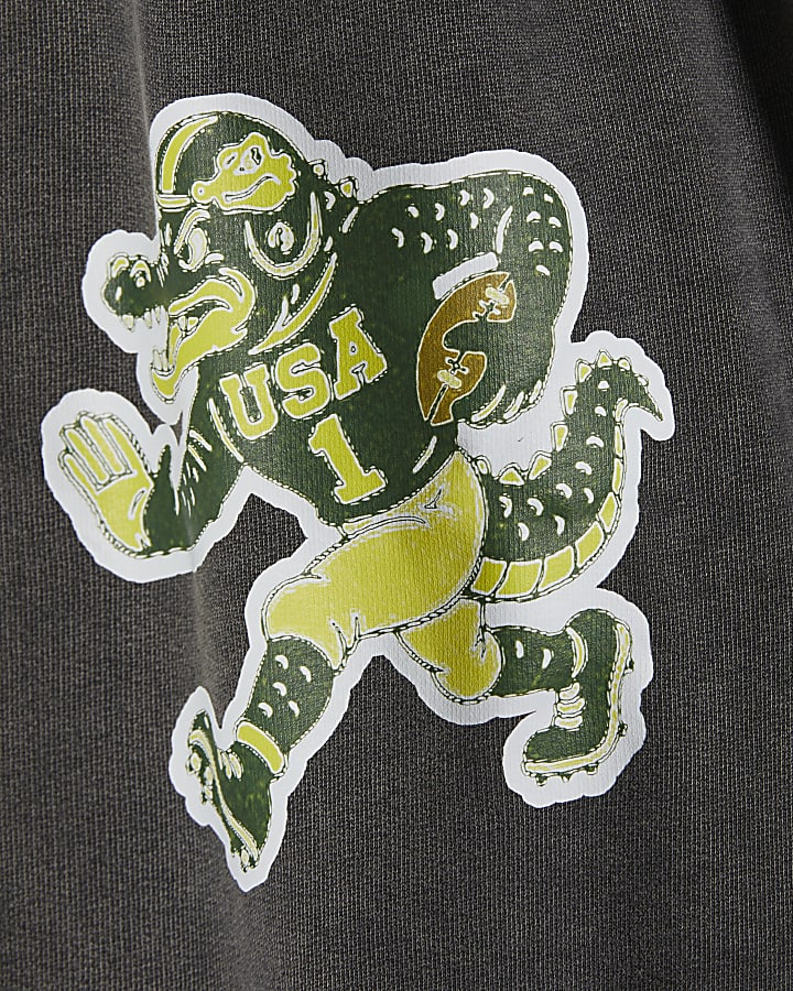 Black Year Zero Badged Joggers