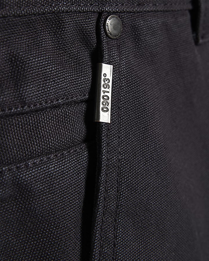 Navy Loose Fit Trousers