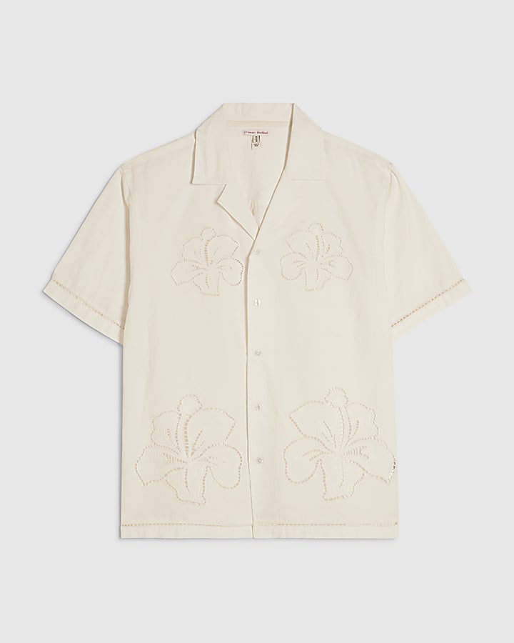 White Cutwork Shirt