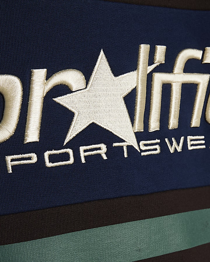 Brown Oversized Fit Stripe Prolific Shirt