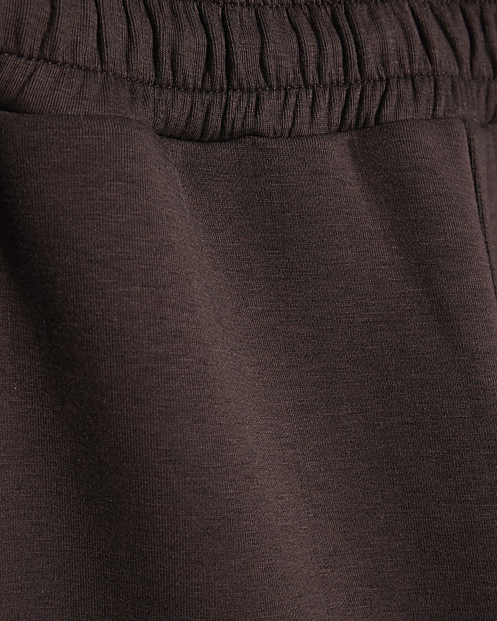 Brown Regular Fit Premium Joggers