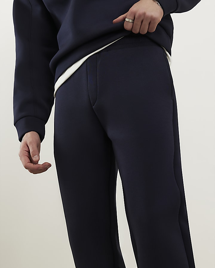 Navy Regular Premium Fit Joggers