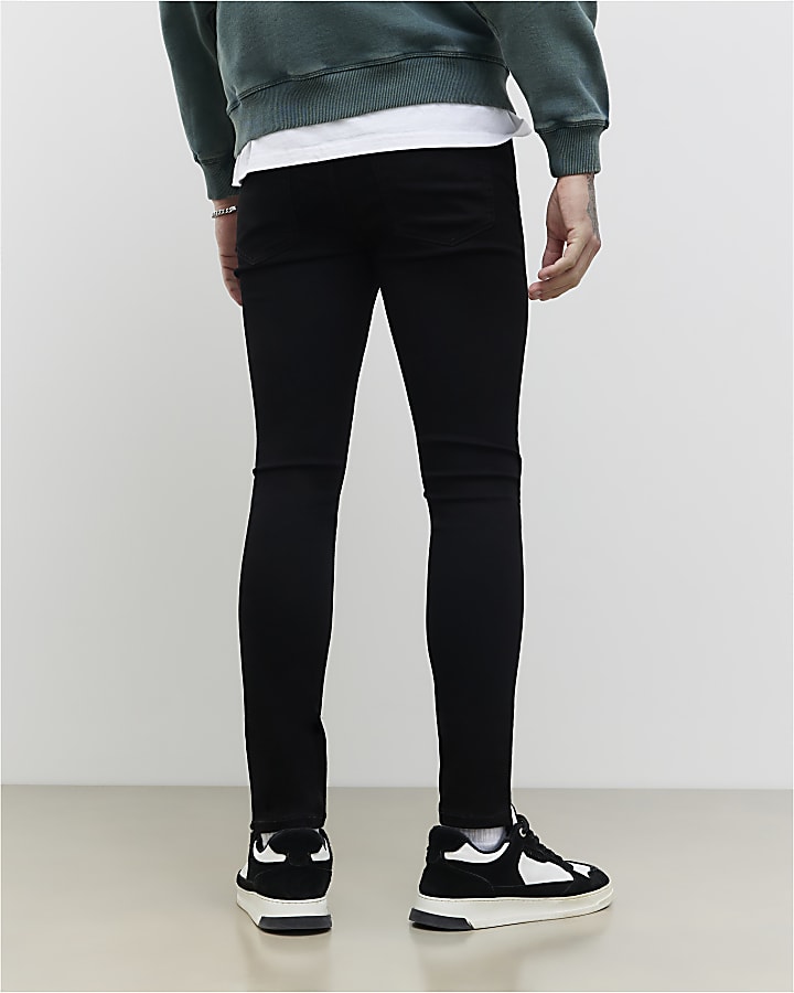 Black Spray On Trousers