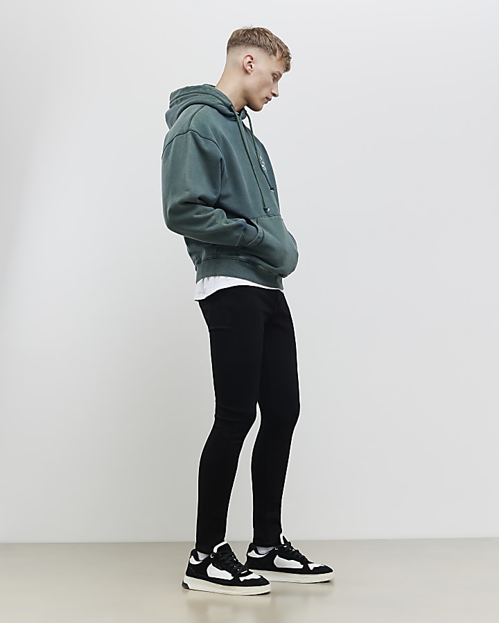 Black Spray On Trousers