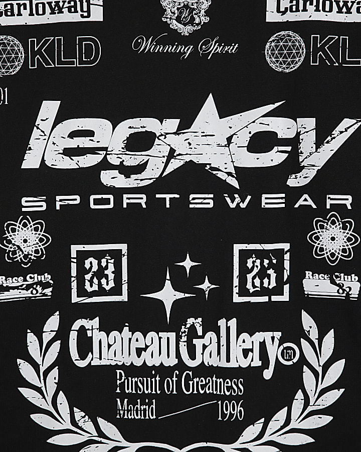 Black Oversized Fit Legacy T-Shirt