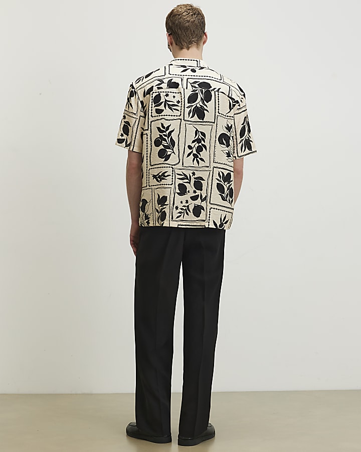 Black Loose Fit Trousers