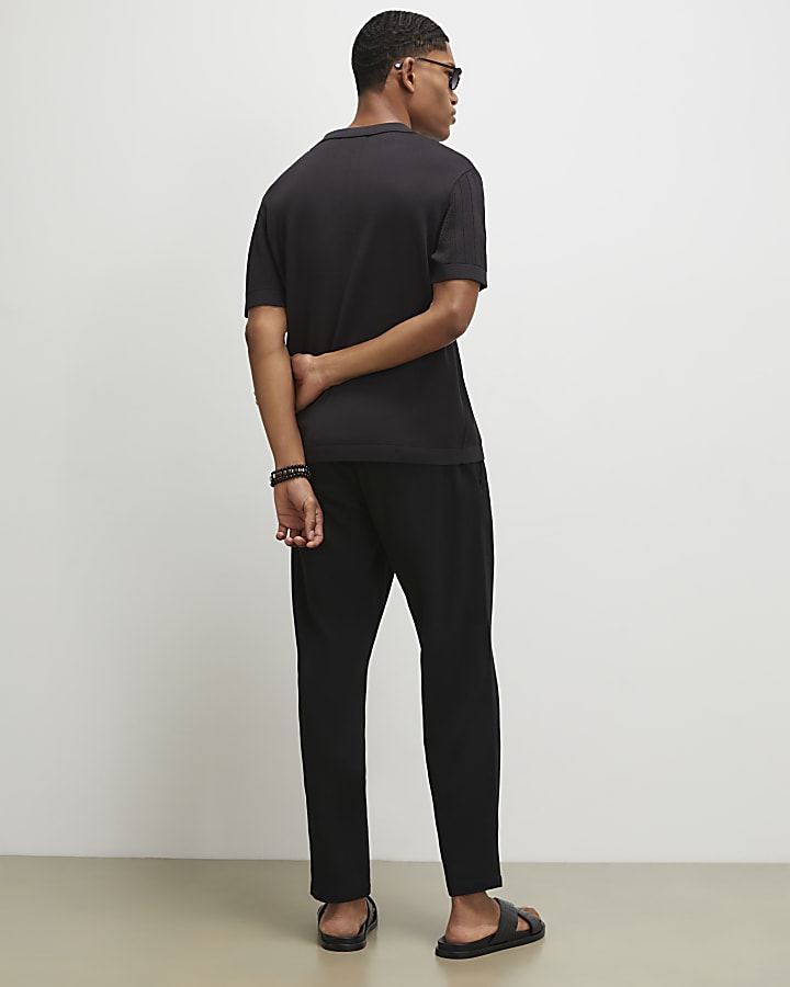 Black Slim Fit Joggers