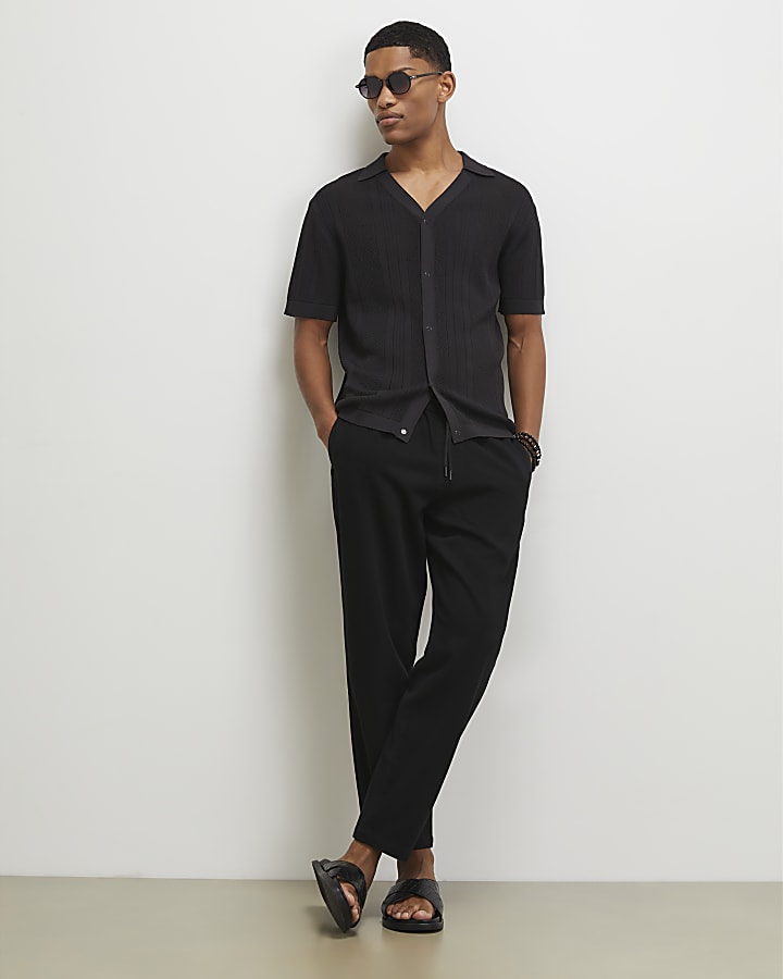 Black Slim Fit Joggers