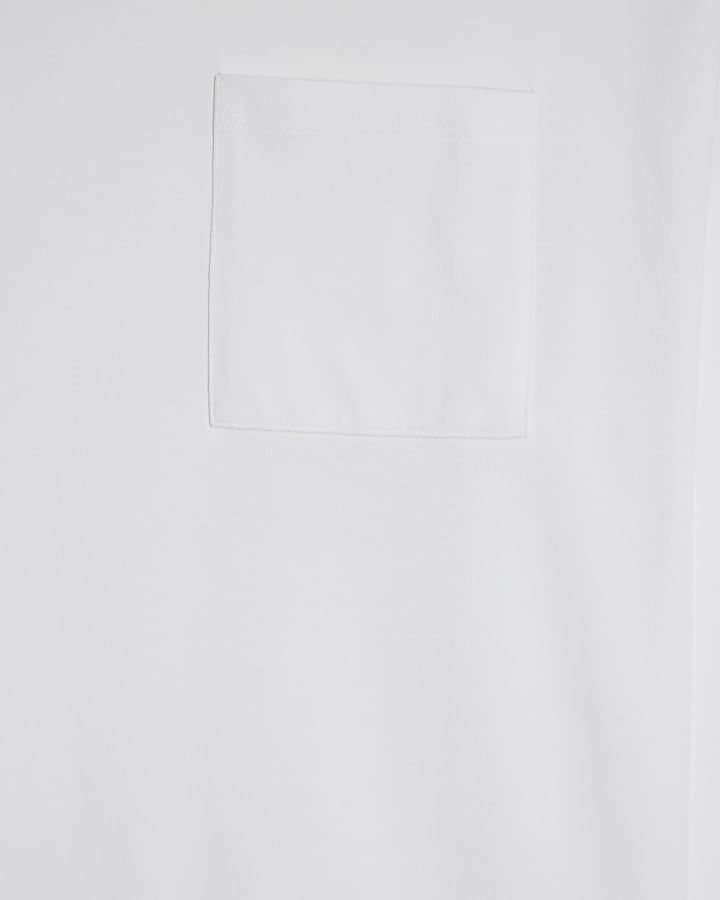 White Oversized Fit T-Shirt