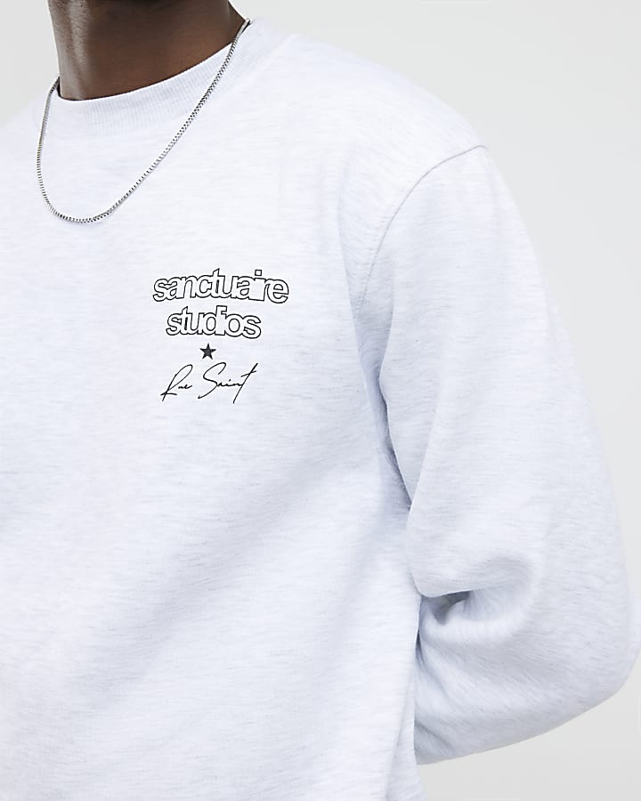 Grey Sanctuaire Studios Sweatshirt