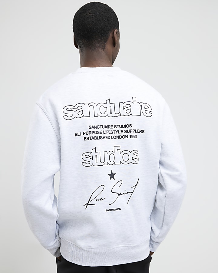 Grey Sanctuaire Studios Sweatshirt