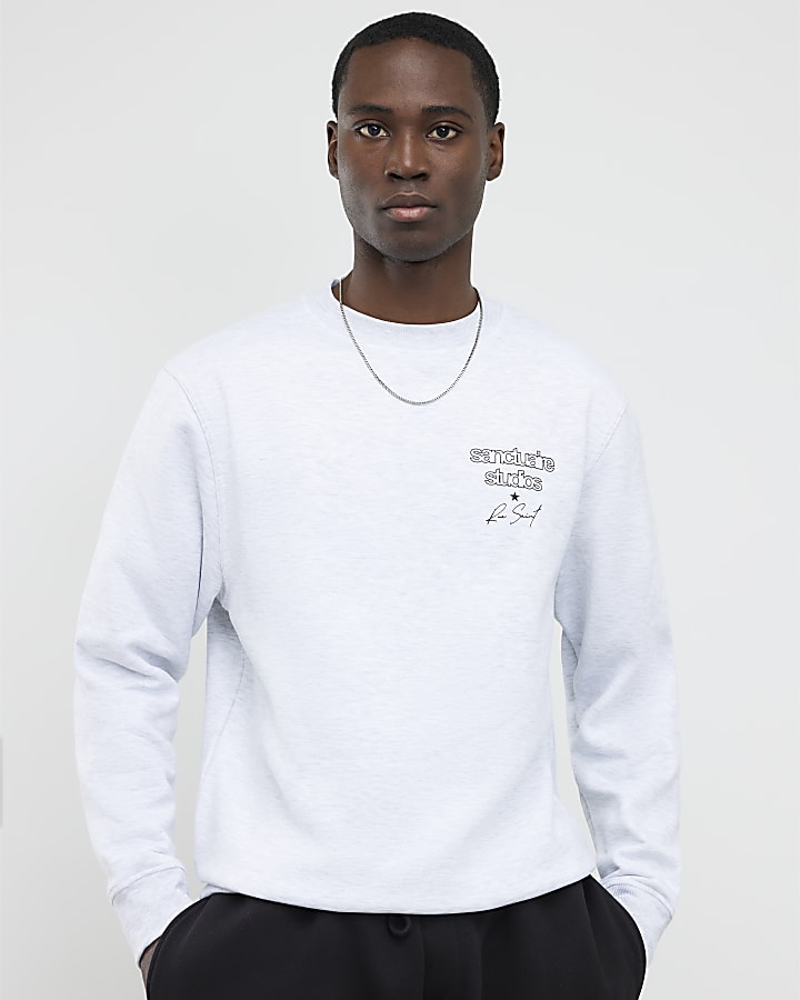 Grey Sanctuaire Studios Sweatshirt