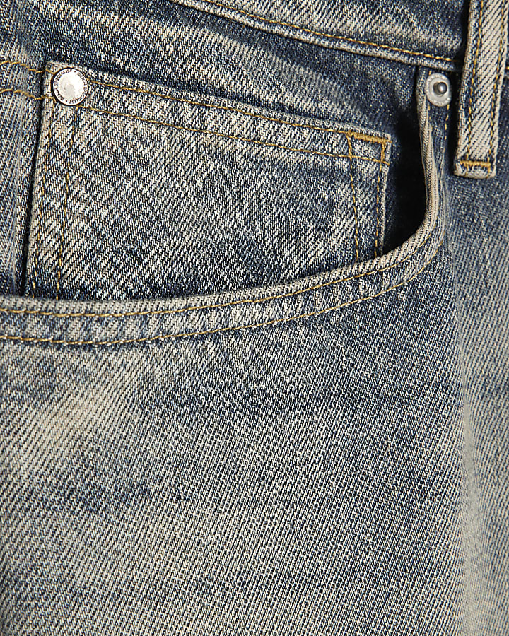 Blue Baggy Fit Jeans