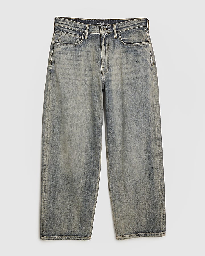 Blue Baggy Fit Jeans