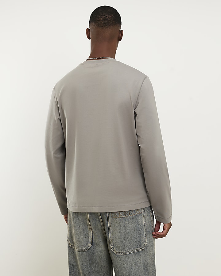 Grey Regular Fit T-Shirt