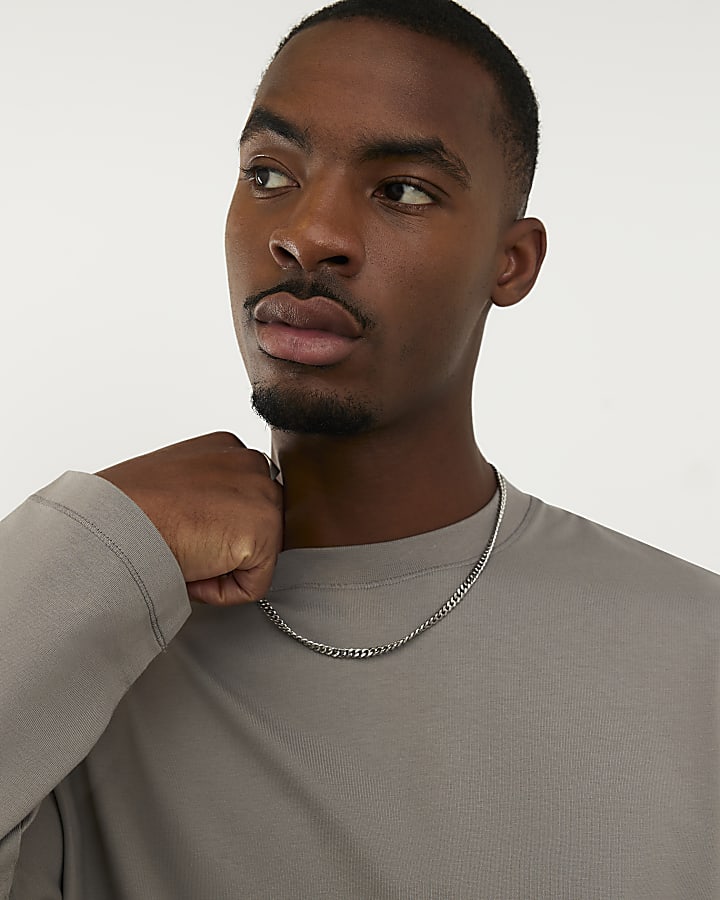 Grey Regular Fit T-Shirt