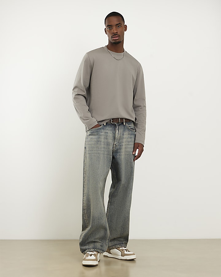 Grey Regular Fit T-Shirt