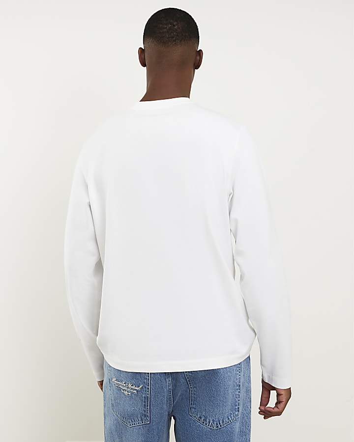 White Regular Fit T-Shirt