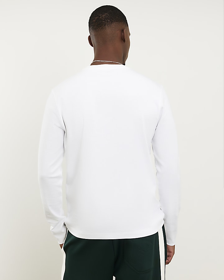 White Slim Fit T-Shirt