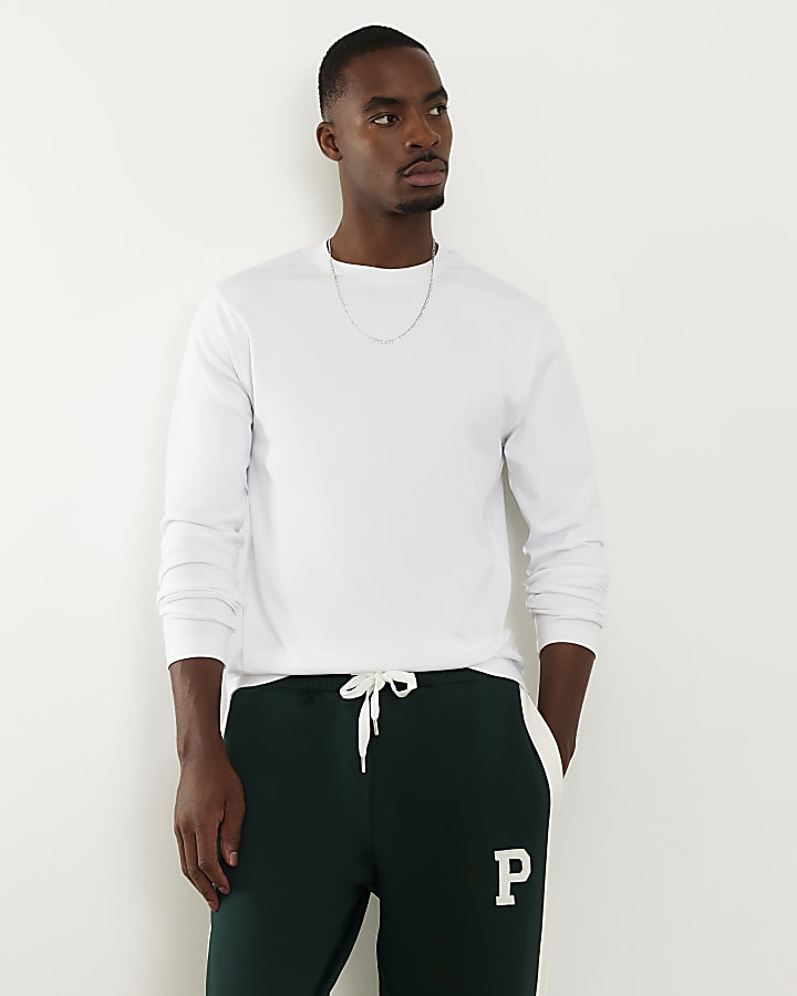 White Slim Fit T-Shirt