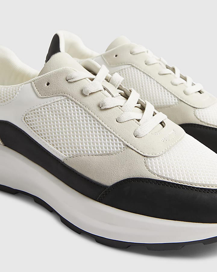 Grey Runner Trainers