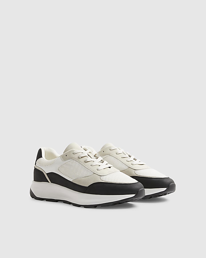 Grey Runner Trainers