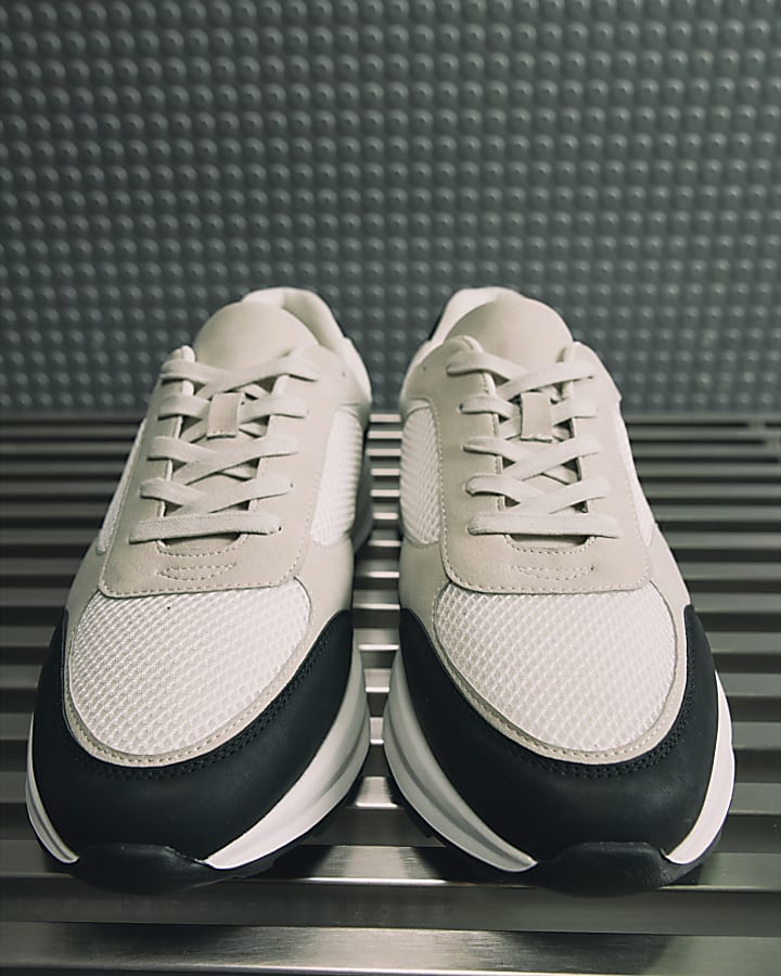 Grey Runner Trainers