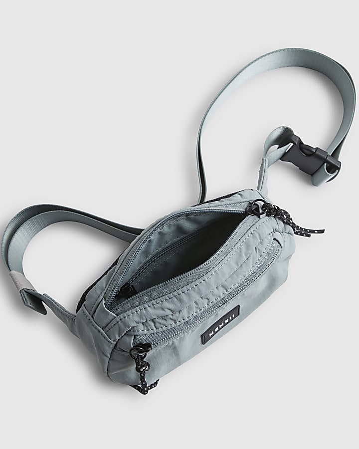 Green Ripstop Mini Crossbody Bag