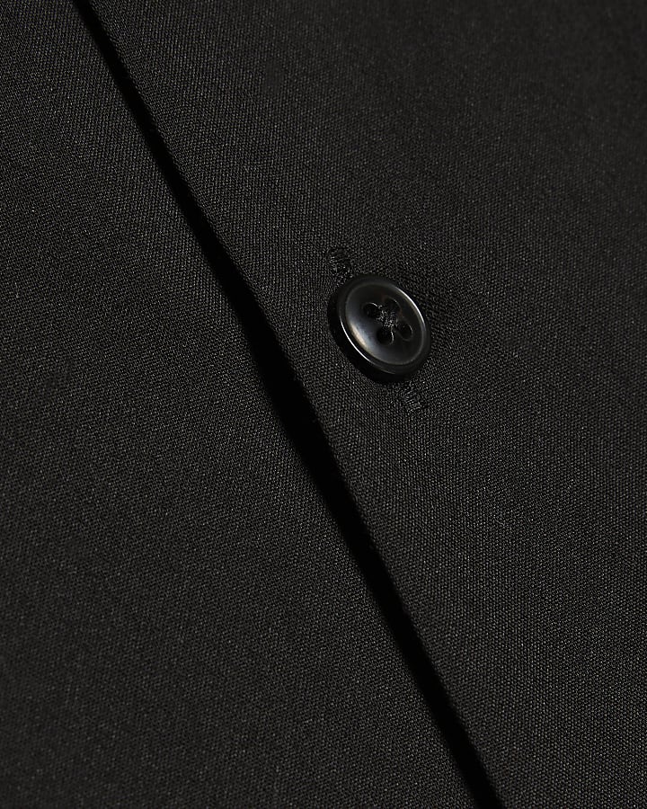 Black Slim Fit Shirt