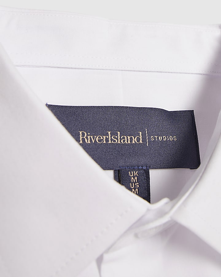 White Slim Fit Shirt