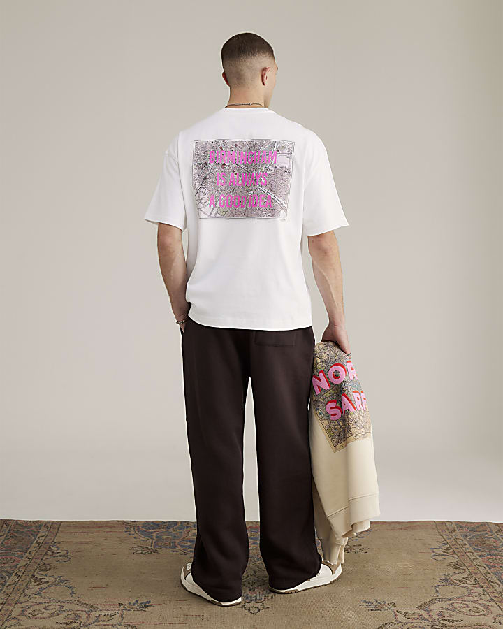 Real Hackney Dave White Birmingham T-Shirt