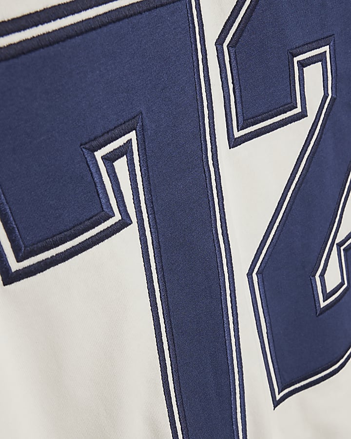 White Oversized Fit 72 T-Shirt