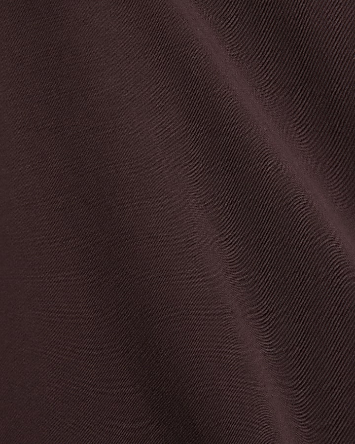 Red Essential Slim Fit V Neck T-Shirt