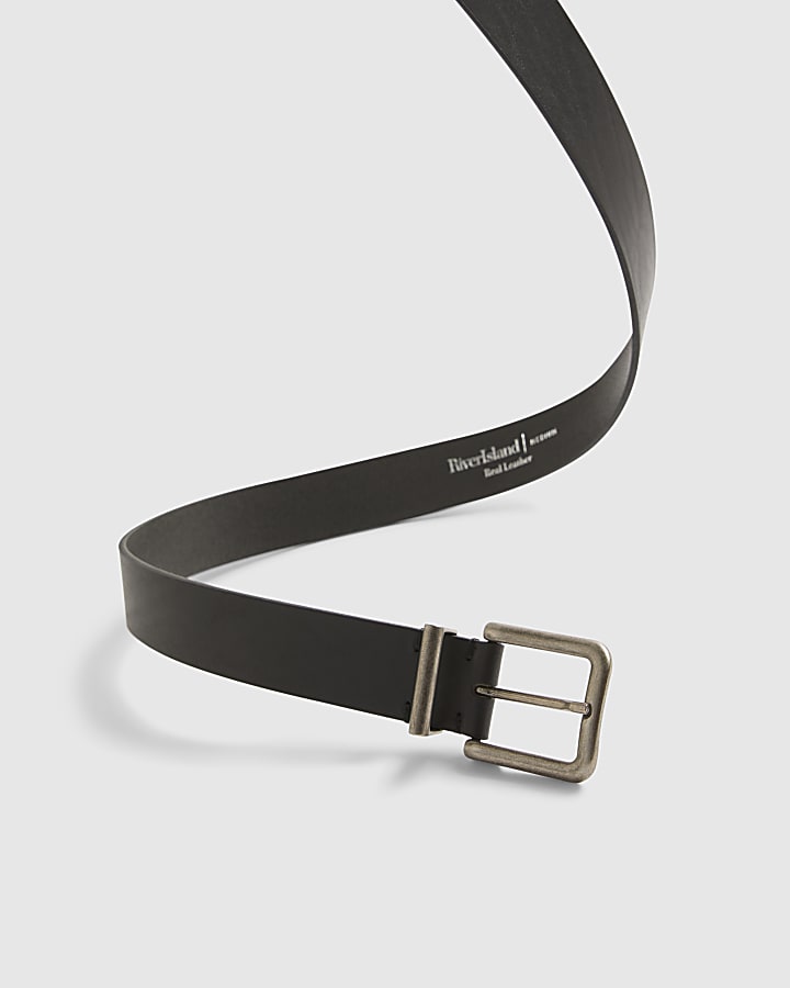 Black Leather Belt